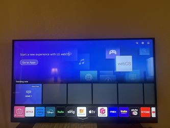 65” LG Smart Tv $250