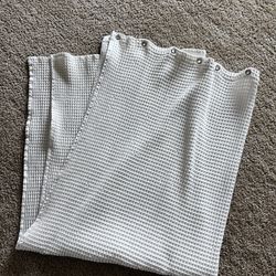 Waffle knit Shower Curtain 