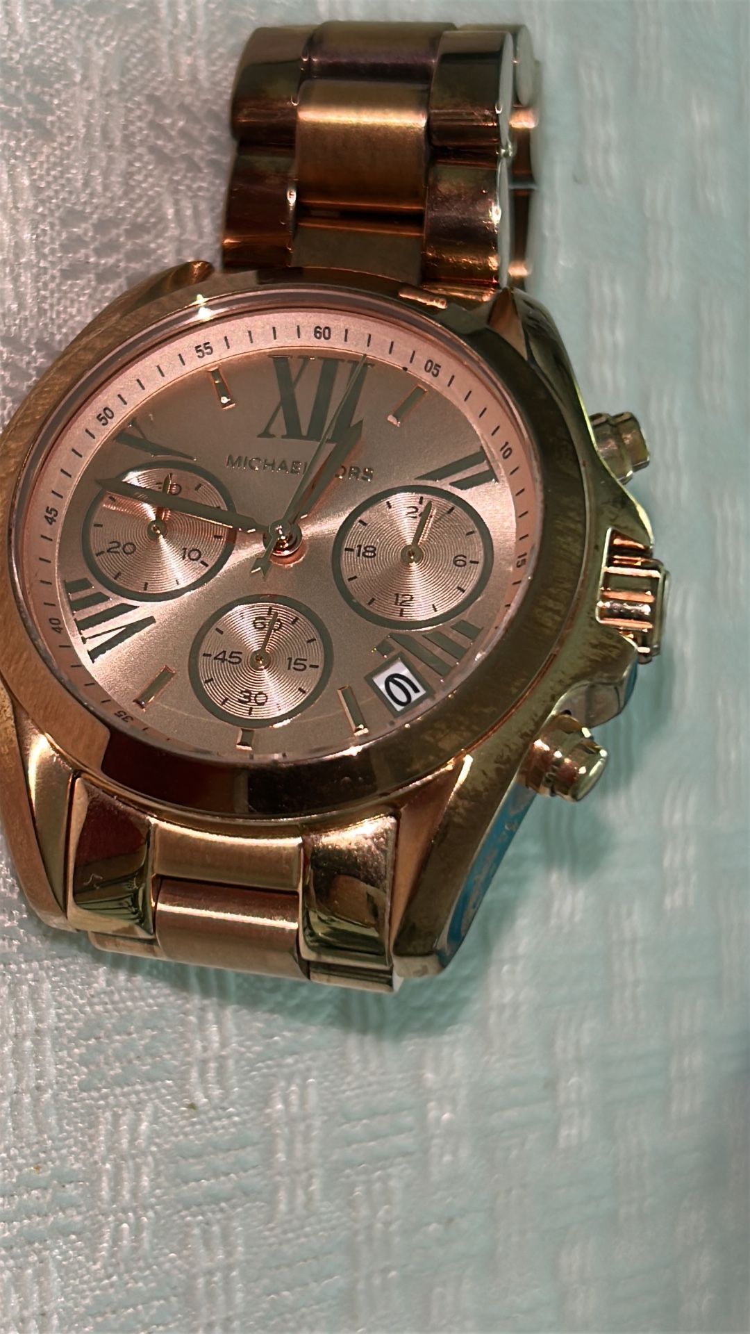 Michael Kors Rose Quartz Dial Ladies Watch