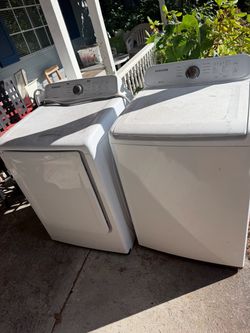 Samsung washing machine set