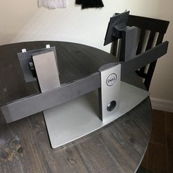 Dual Factory Monitor Dell Stand