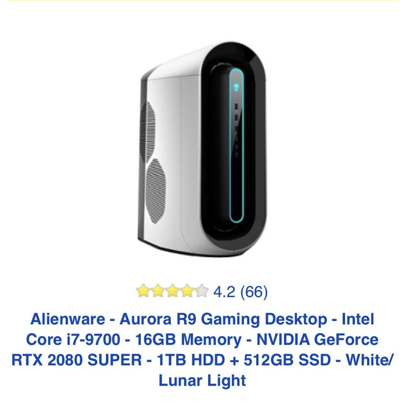 Alienware Aurora R9 Gaming Desktop for Sale in Tustin, CA - OfferUp