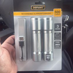 Defiant 500 Lumens Rechargeable 