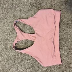Pink Sports Bra Size M