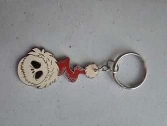 Disney the nightmare before Christian Jack skellington sandy claws Keychain