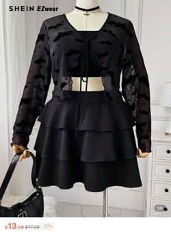 Bat Mesh Cardigan Tie Top New Size 1xl fits like XL New 