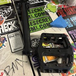 BMX CRANKS SPROCKET PEDALS