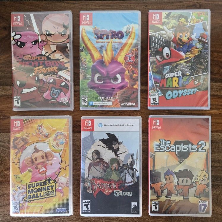 Nintendo Switch Games III (Brand New. No Trades)