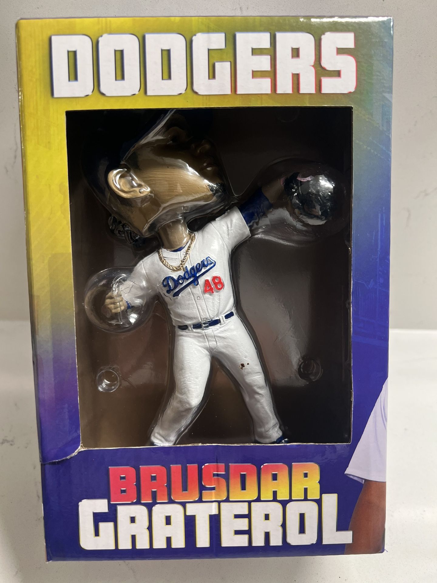 Brusdar Graterol Dodgers Bobblehead Brand New In Box