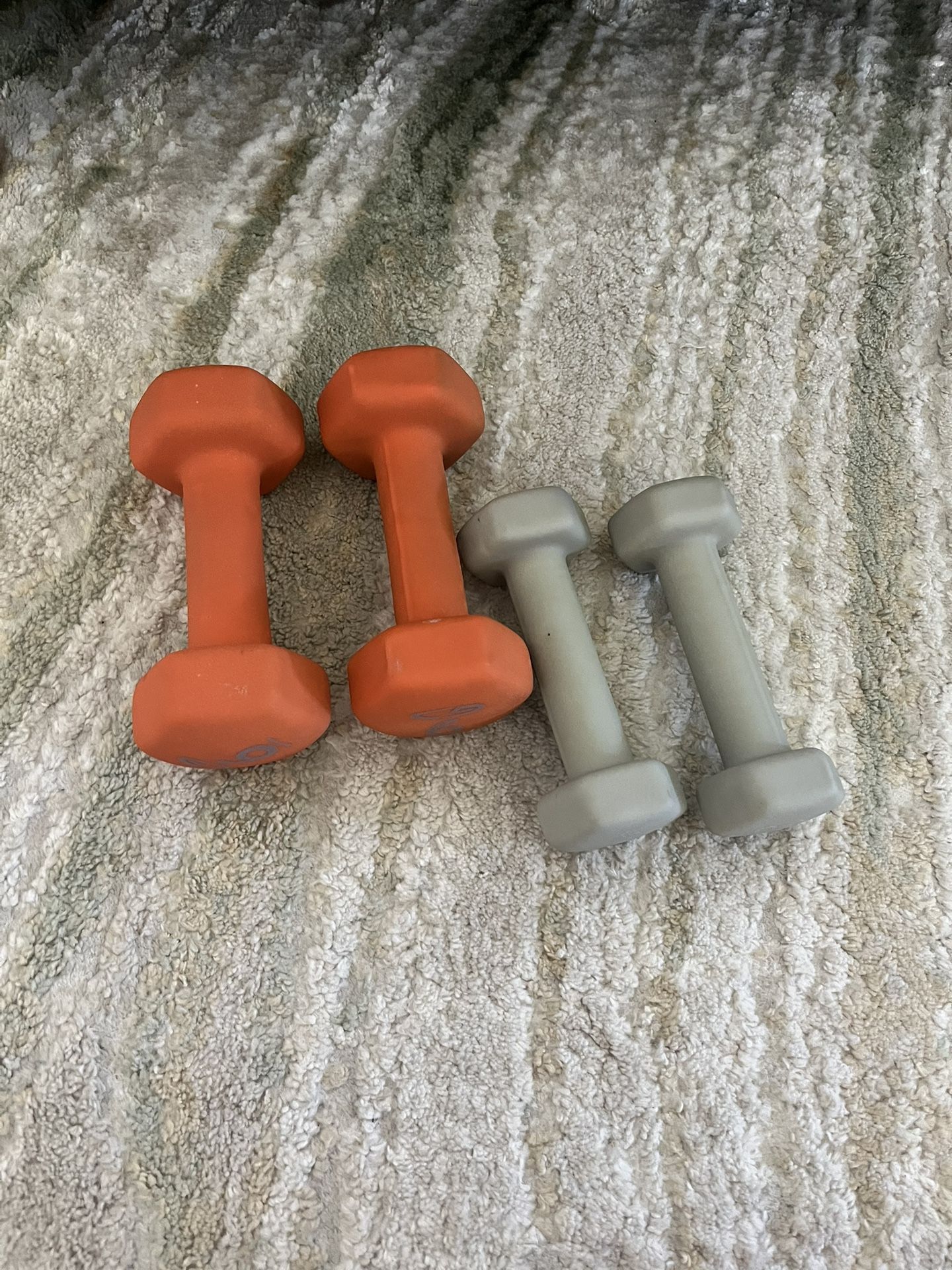 3 lb and 6 lb Dumbbells