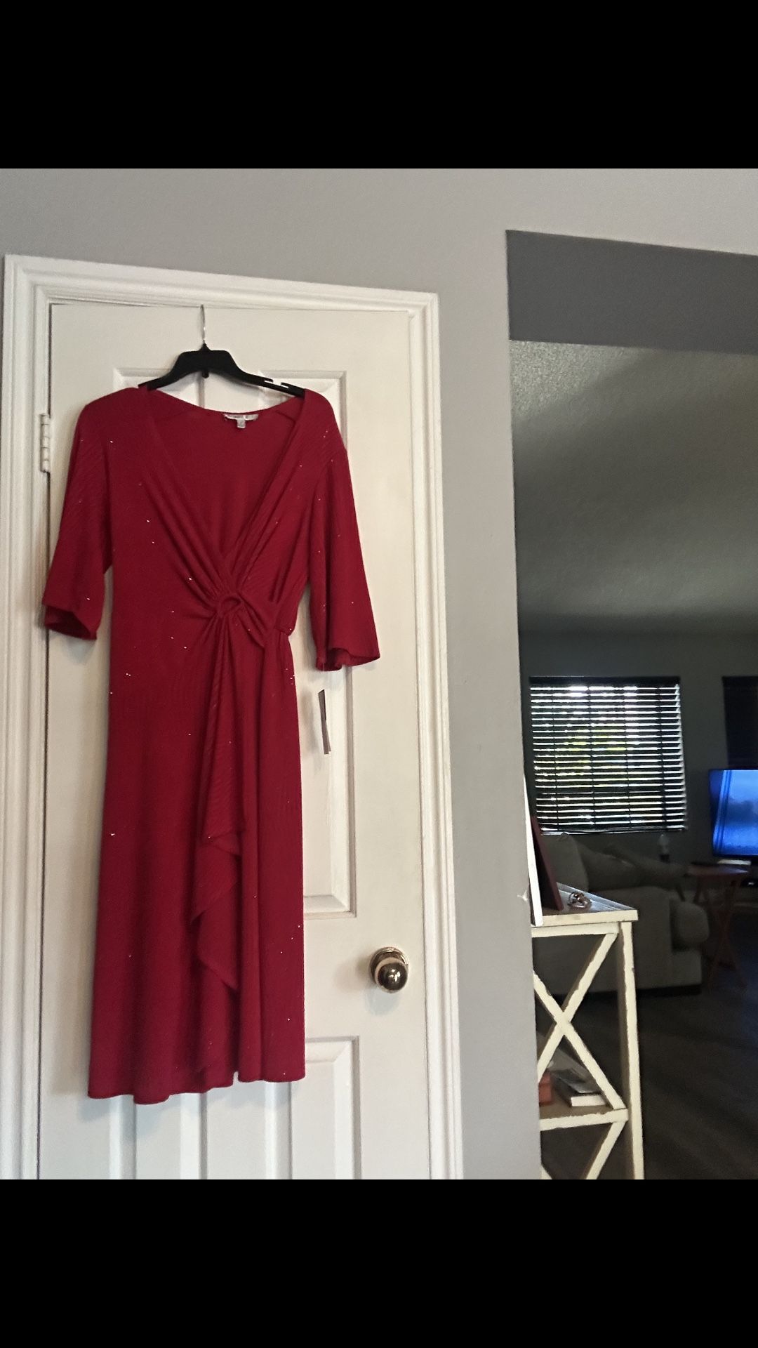 Super Cute Red Dress Size Small