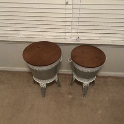Rustic End Tables 