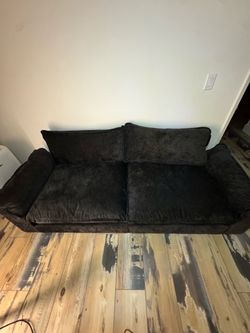 Couch with Ottoman