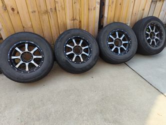 6x5.5 universal 18 inch rims