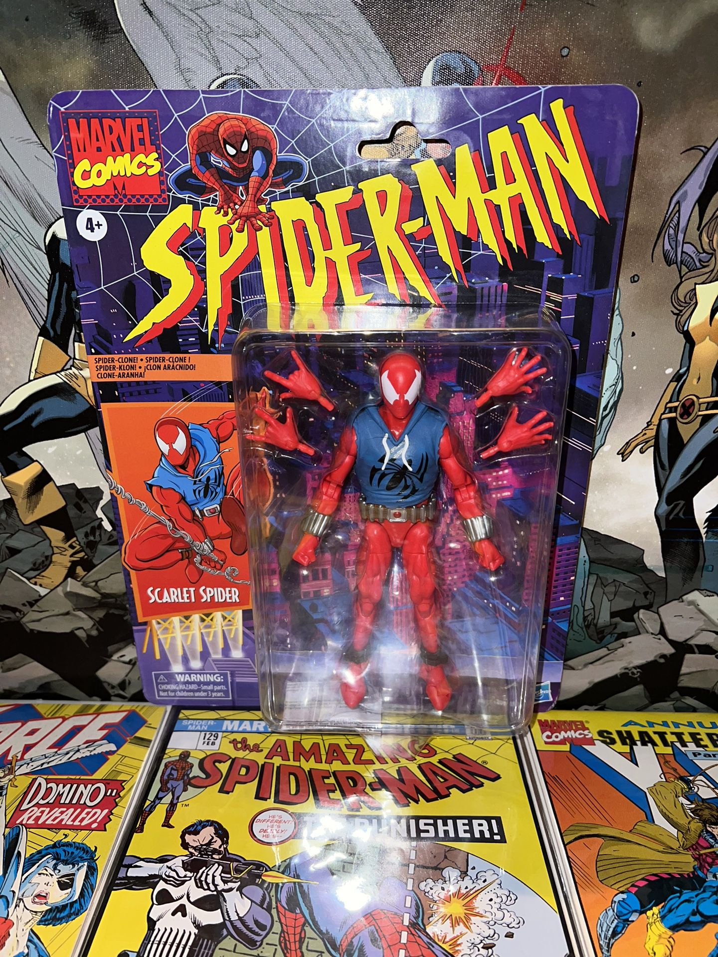 Marvel Legends Scarlet Spider-Man Ben-Reilly 