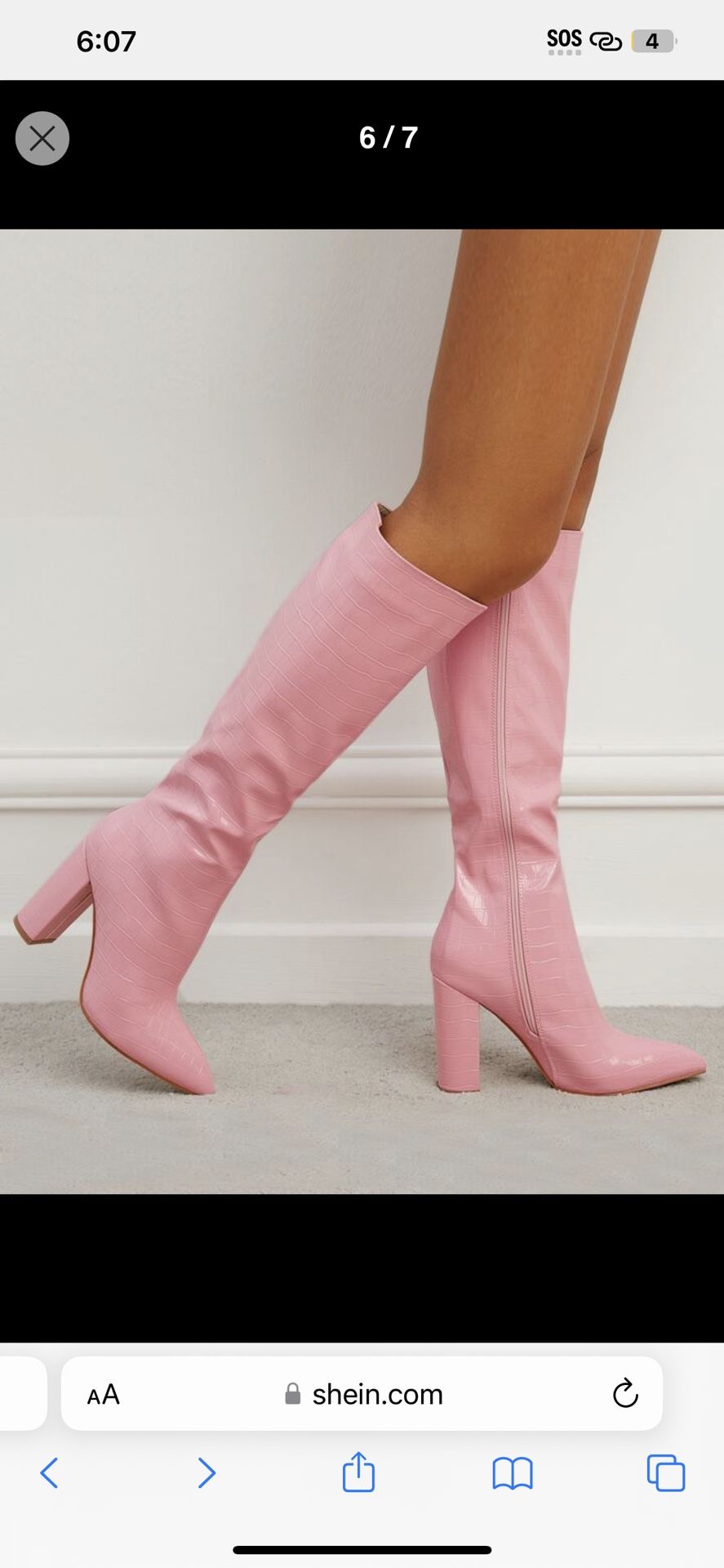 Pink Boots 