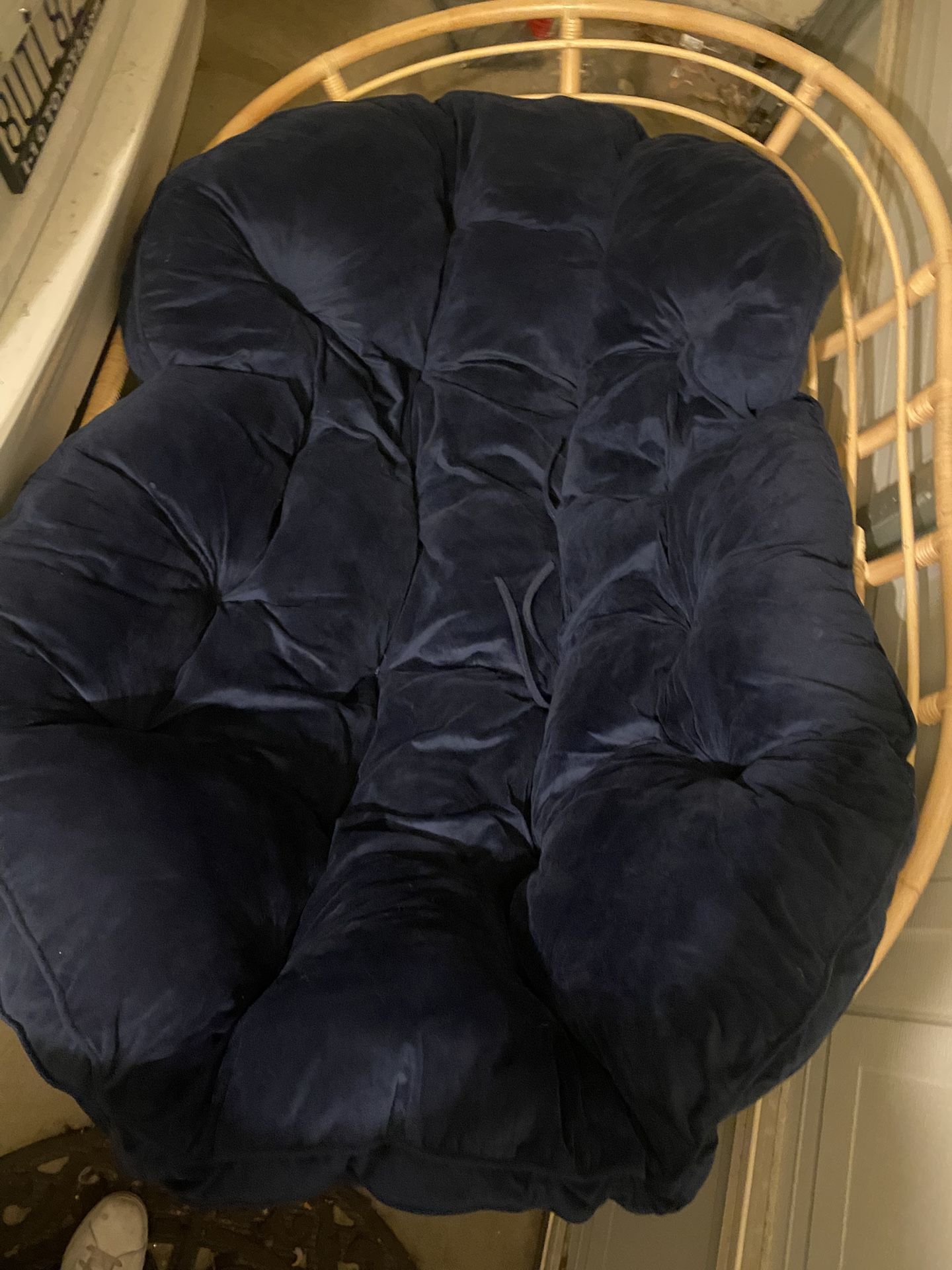 World Market Double Papasan 