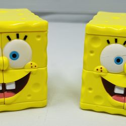 Vintage Burger King Spongebob Squarepants Cube/Puzzle Skill Game Toy 2004