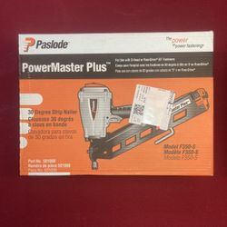Paslode Power master Plus 30 Degree Air Framing Nailer