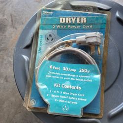 Dryer Power Cord