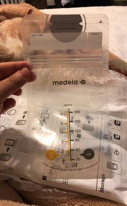 Breastmilk storage bags