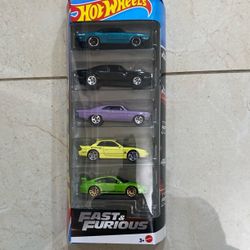 Hot Wheels Fast & Furious 5 Pack