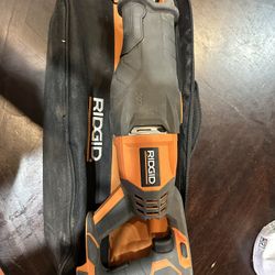 RIDGID Cordless Sawzall with bag - No Battery Included