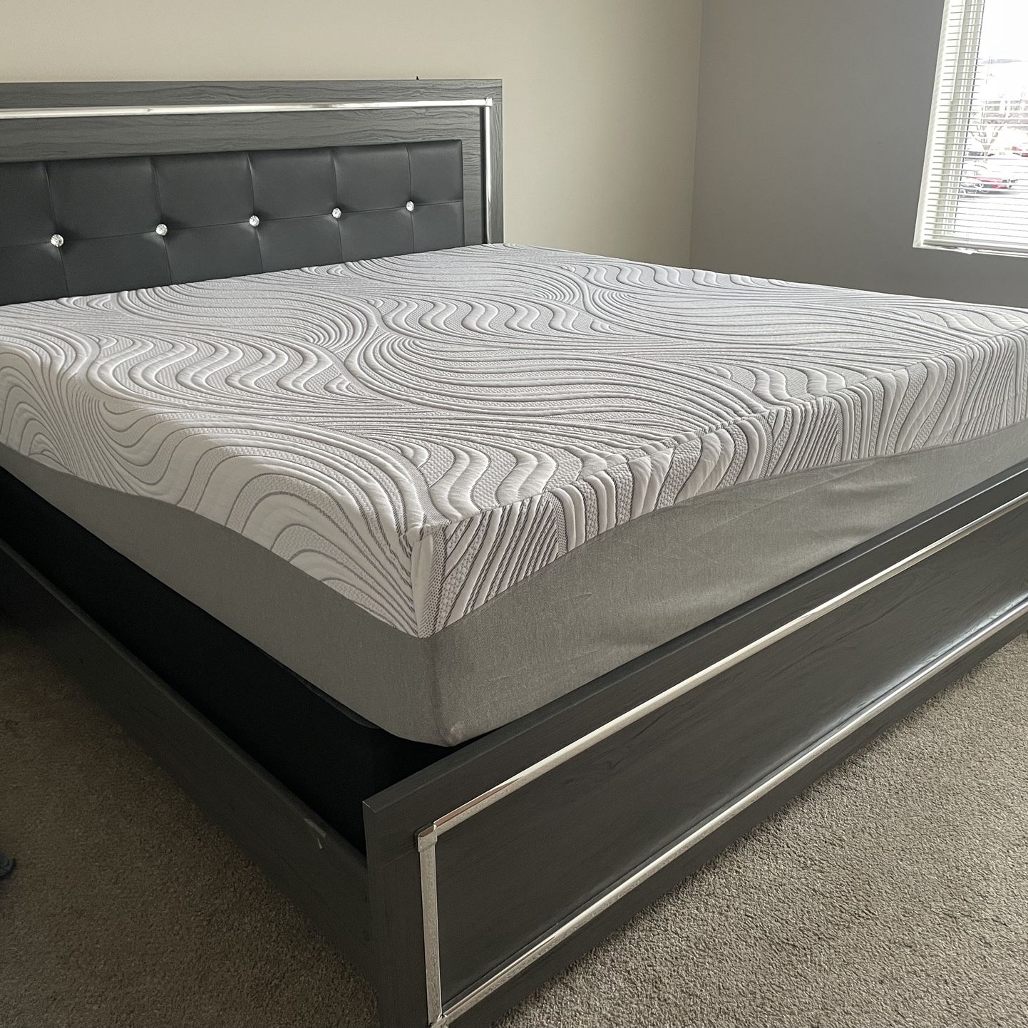 Foam King Size Bed