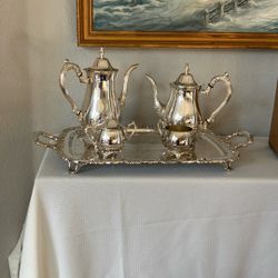 Silver Plate Tea Set