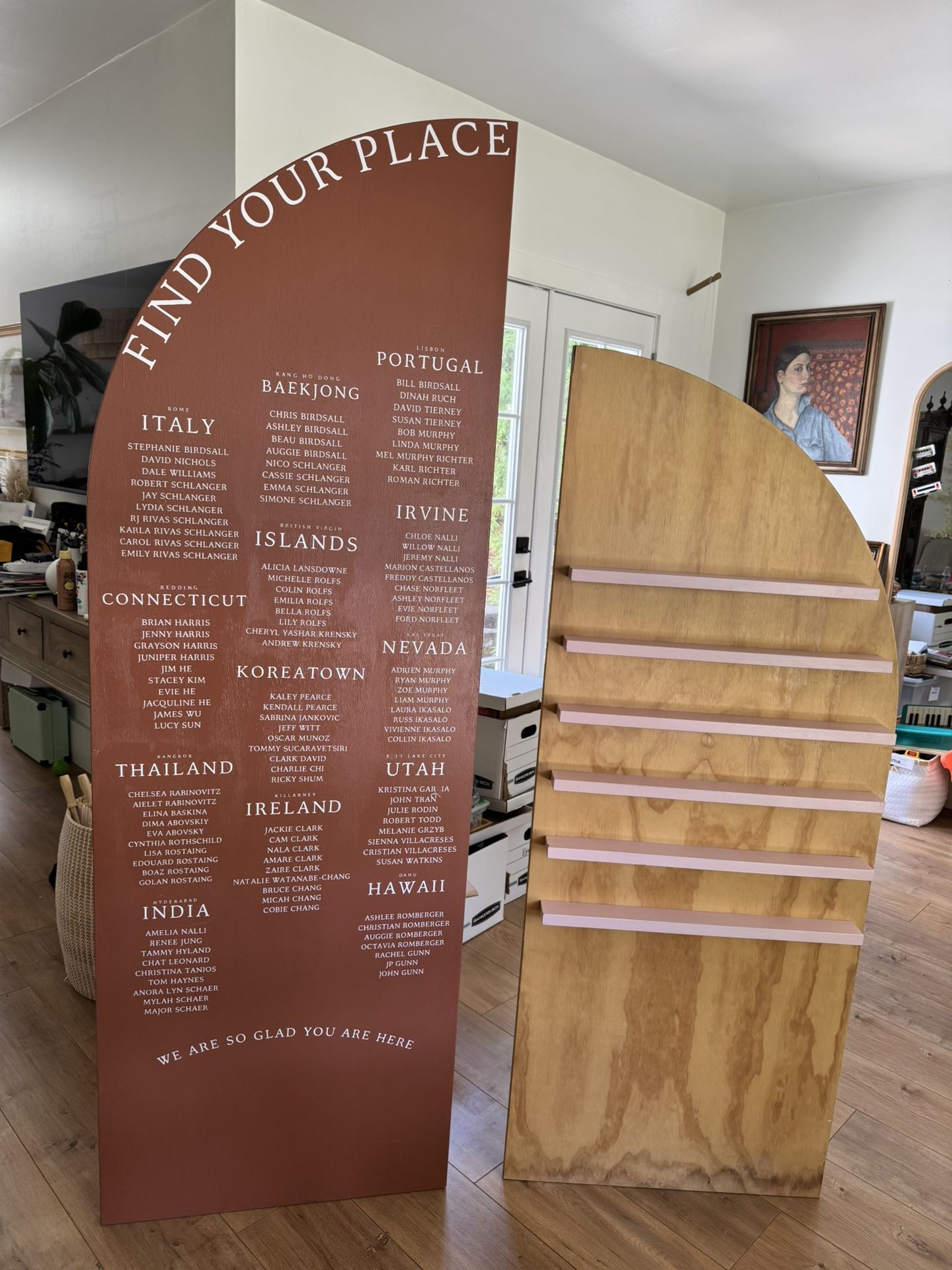 Seating Chart Almost 5’5ft Tall