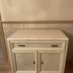 American drew server 35 inches long 33 height, 17 depth