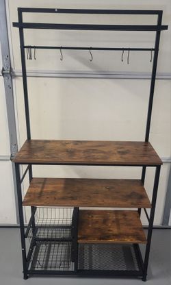 Kitchen coffee bar ,baking, storage  shelving