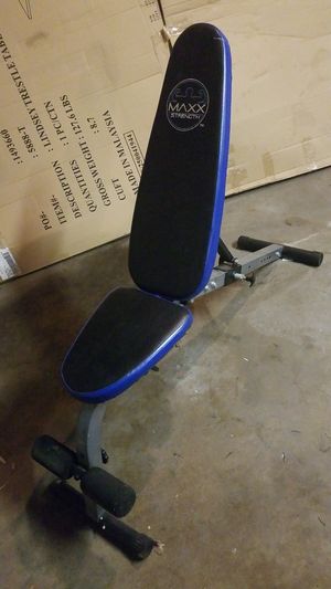 Maxx Strength Workout Bench For Sale In Chicago Il Offerup