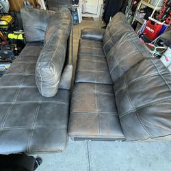 Sofa and ottoman
