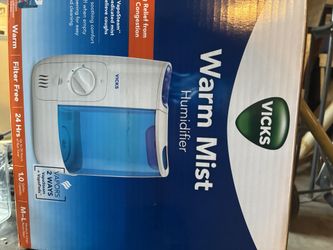 Humidifier With Vicks Inserts