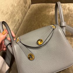 Mini Lindy Bag With Crossbody Strap (Negotiable)