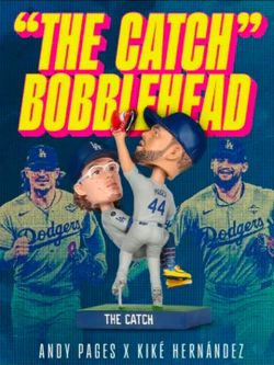 The Catch Dodgers Bobblehead 2026