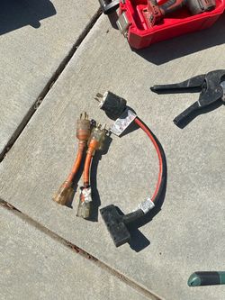 Heavy Duty Electrical Adapter Pigtails Lot