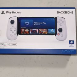 Backbone One - PlayStation Edition (Lightning) - Mobile Gaming Controller for iPhone - Generation 1 - White