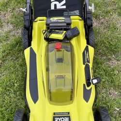 RYOBI 40V Brushless 20 in. Cordless Battery Walk Behind Push Lawn Mower with 6.0 Ah Battery and Charger
