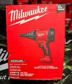 Milwaukee M18 Brushless Precision Blower 0887-20 Tool Only