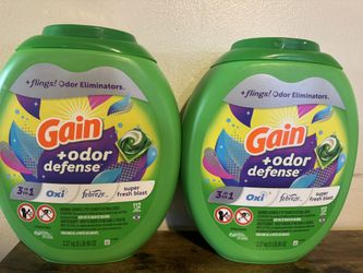 Gain Flings $45 For Both (112 Pods Each Bottle