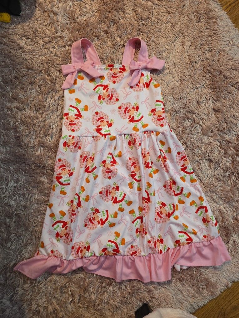 Girl Boutique Strawberry Shortcake Dress Size 6-7