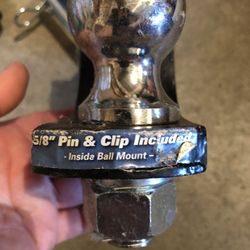 Three Tow Hitch Class II and III ball mounts 1 7/8” and 2”