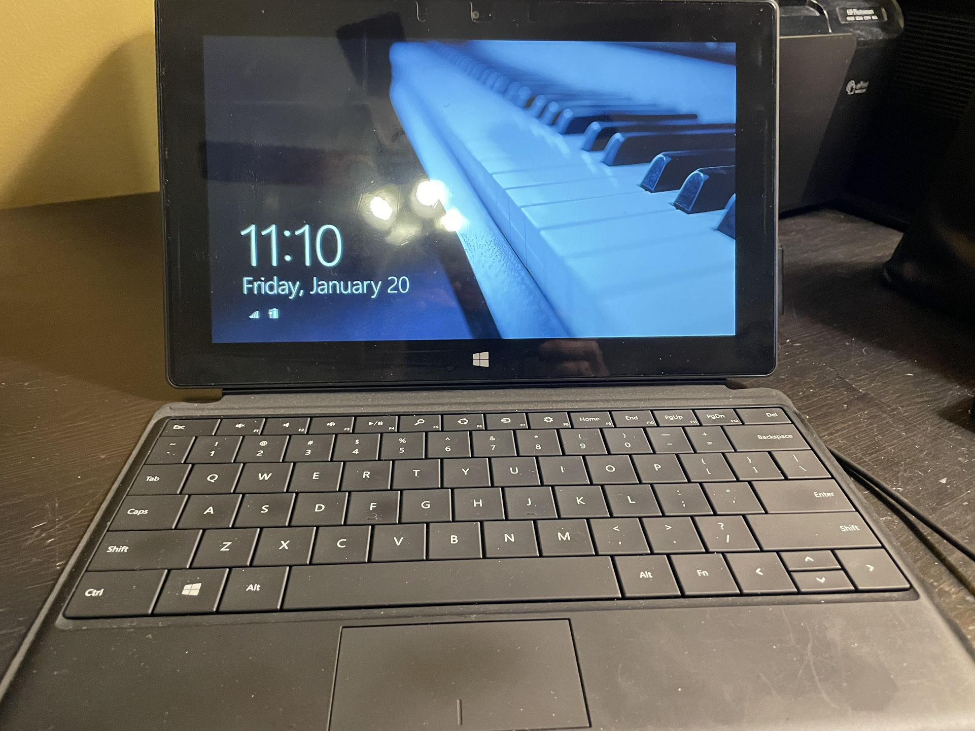 Surface Computer With Keyboard 