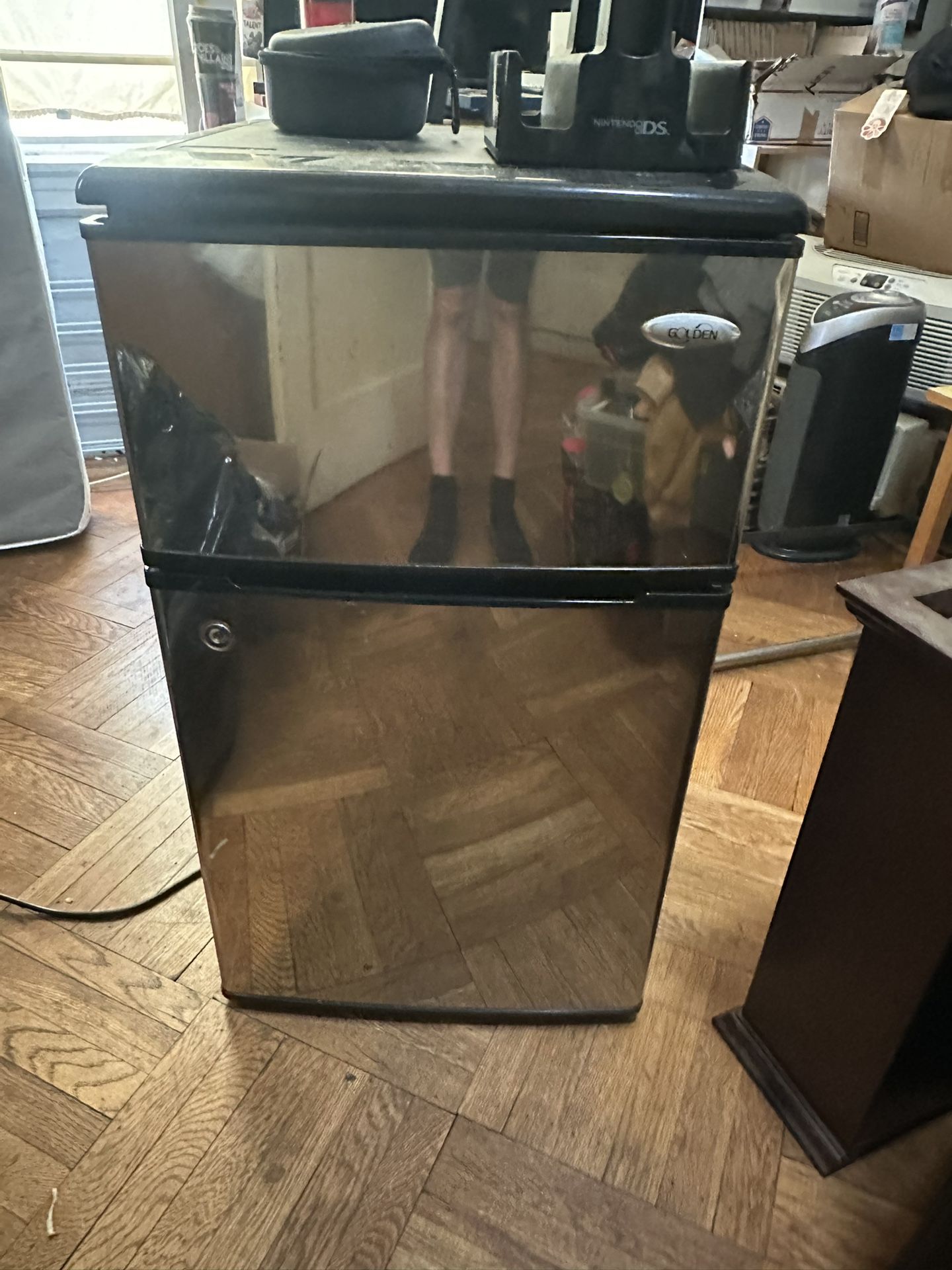 Golden 3.1 Cu Ft 2 Door Mini Fridge