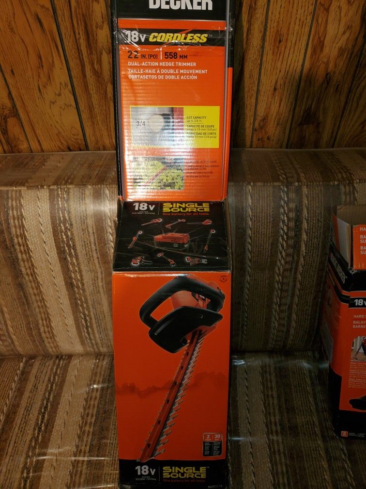 Dual Action Hedge Trimmer