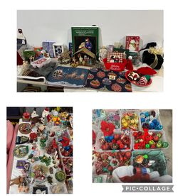 GIANT Lot of Christmas decor take it all for $50 lots of items