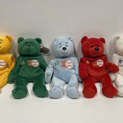 Nolan Ryan Express Baseball Bear Career Set $10 Ea.