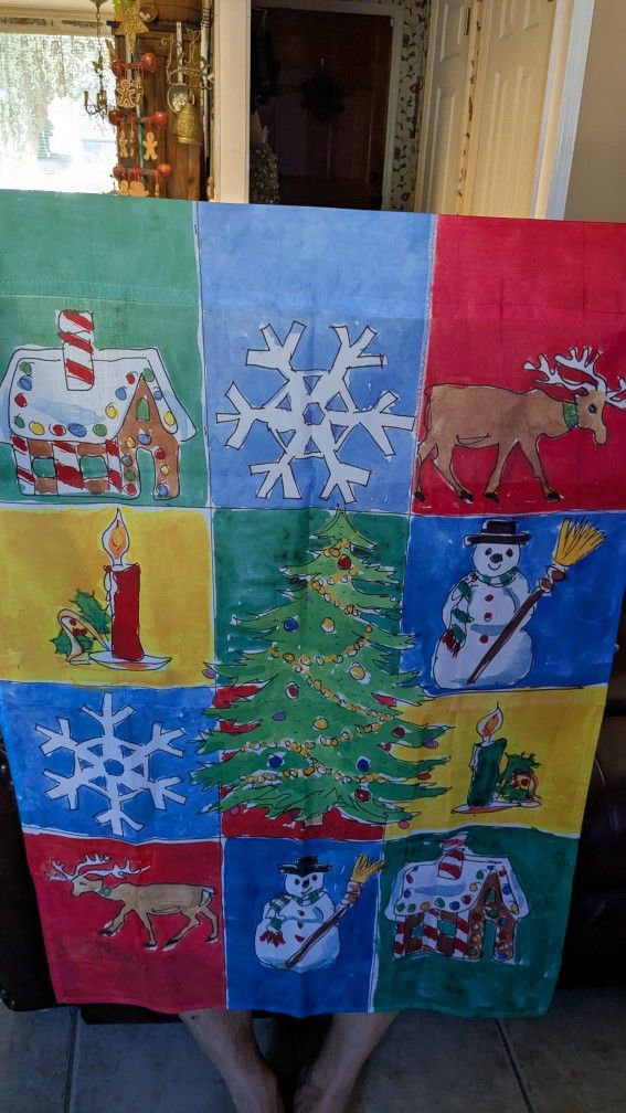 Christmas Yard Flag